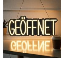 Warm White Open Neon Sign, Atvērt Gaismas reklāma, LED gaismas zīme, Gaismas zīme, piekaramā zīme, durvju zīme, USB darbināms ar dimmable slēdzi veikaliem, kafejnīcām, restorāniem, viesnīcām, durvju dekorēšanai