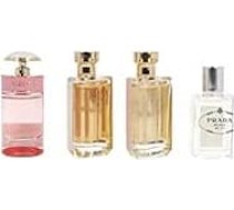 Shaneel Enterprises Limited Edition Prada Mini dāvanu komplekts, Candy-Florale Eau de Toilette, 7ml + La Femme Eau Edt 9ml + Les Infusions De Iris Eau de Toilette 8ml
