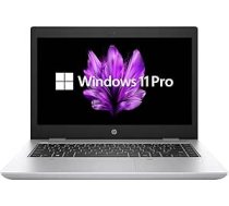HP ProBook 640 G5 biznesa klēpjdators, 14 collu (1366 x 768), Intel Core i5-8365U, 16 GB RAM, 256 GB SSD, QWERTY tastatūra, Windows 11 Pro (atjaunots)