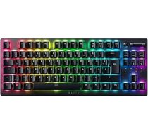 Razer DeathStalker V2 Pro Tenkeyless (sarkans slēdzis) - bezvadu optiskā zema profila spēļu tastatūra (lineārie optiskie slēdži, HyperSpeed Wireless, Bluetooth 5.0) QWERTZ DE izkārtojums | Black