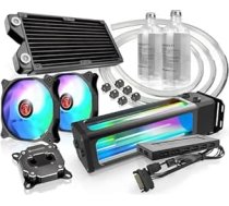 Raijintek Scylla Elite CA240 ūdens dzesēšanas komplekts, "viss vienā" CPU dzesētāja komplekts, ventilatori un sūknis ar AGB, tālvadības pults