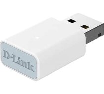 D-Link AC13U AC1300 Wi-Fi 5 USB adapteris (MU-MIMO, Dual Band, WPA3, USB 3.2, kompakts dizains, saderīgs ar Windows 11/10)