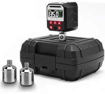 Digitālais griezes momenta atslēgas adapteris 1/2" piedziņai, ±2% precizitāte, vairākas mērvienības (N-m/lb-ft), automātiskā izslēgšanās, iekļauts pārnēsājams futrālis