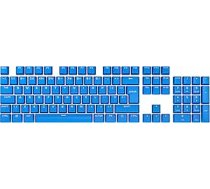 Corsair PBT Double-Shot Pro Keycap Mod Kit (dubultā šāviena PBT taustiņu cepurītes, standarta saderība, teksturēta virsma, O-Ring amortizators iekļauts), ELGATO Blue
