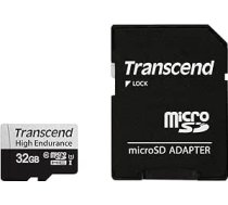 Transcend 32GB augstas izturības microSDXC 350V atmiņas karte UHS- I, C10, U3, Full HD - TS32GUSD350V