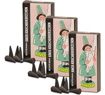 Knox Incense Cones Incense Myrrh ONostalgia Design 3 x 24 gabali Ziemassvētku sveces Incense Cones Incense Pyramid Pack of 3