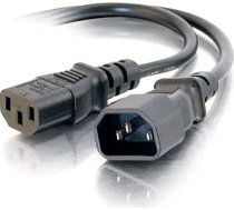 C2G 1,2 m 16AWG 250 V datora strāvas pagarinātājs (IEC320 C13-IEC320 C14)