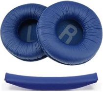 Ohrpolster für JBL Tune 600, T450, T450BT, T500BT, JR300BT, Ersatz-Ohrpolster, bequem, Memory-Schaum, Geräuschisolierung, Ohrmuscheln, Abdeckung, Kopfhörer-Reparaturteile, Blau