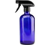 VASANA 1 x Tukša atkārtoti uzpildāma stikla izsmidzinātāja pudele ar melnu trigeri 250ml, ideāli piemērota kosmētikas ēteriskajām eļļām, mājas tīrīšanas līdzekļiem, aromterapijai, zila (zila) - YPK47515BLUE, zila, zila