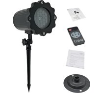 Projektor mit Schneelicht, 360 ° drehbar, dekorative Lampe, Garten, Hochzeit, Dekoration, Partys, Winter, Außen, Innen