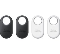 Samsung Komplekts 4x Galaxy SmartTag2 Bluetooth 5.3 balts un melns
