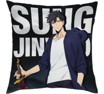Crunchyroll - Solo izlīdzināšana - Motifs 1 - Plišs, spilvens, balts