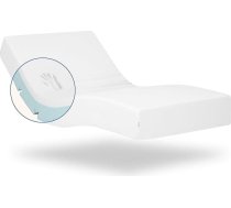 Gerialife Orthopädische viskoelastische Matratze | 20 cm Dicke | Frisches und weiches Gewebe | Geeignet für verstellbare und normale Betten (90x200)