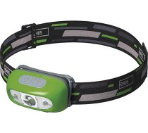 EMOS P3534 uzlādējams CREE LED galvas lukturis ar kustības sensoru, bateriju galvas lukturis ar USB kabeli, 230 lm galvas lukturis ar 80 m gaismas diapazonu un 4 gaismas režīmiem, 13 gaismas ilguma komplekts