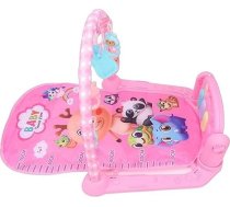 CHICIRIS Baby Piano Gym rotaļpaklājs, rotaļu centrs muzikālām aktivitātēm ar noņemamām rotaļlietām un kāju trenažieri, paredzēts mazuļiem un jaundzimušajiem motorisko prasmju attīstībai