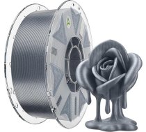 Creality PLA filaments, Hyper PLA RFID 3D printeru filaments, augsta ātruma 30-600 mm/s, 1 kg spole CFS, saderīgs ar K2 Plus Combo un lielāko daļu 3D printeru, zvaigžņoti pelēkas krāsas