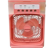 Pārnēsājams gaisa kondicionēšanas ventilators, 4-in-1 personīgais mini dzesēšanas ventilators ar ūdens miglas smidzinātāju, 3 ātrumi, iztvaikošanas gaisa dzesētājs, ūdens smidzinātājs, migla, galda ventilators mājai, birojam, istabai (r