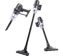 CLEANmaxx akumulatora putekļsūcējs | 2-in-1 rokas putekļsūcējs un grīdas putekļsūcējs | Max. 30 minūšu darbības laiks | bezvadu, jaudīgs, uzlādējams | ar pagarinājuma cauruli (80 cm) un sprauslu komplektu