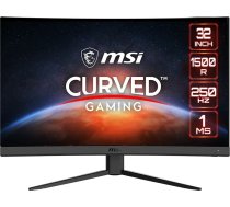 Monitors g32c4x 31,5 collas/led/fhd/curve/250hz/melns