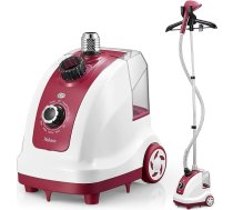 Yabano vertikālais tvaicētājs un tvaicētājs, 1950 W, 40 g/min pastāvīga tvaika padeve, 11 tvaika funkcijas, 1,35 litru ūdens tvertne, 10 sekunžu ātra uzsildīšana, vertikālais tvaicētājs