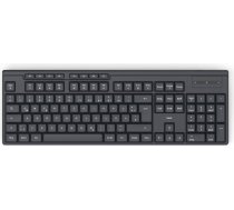 Tastatūra wk-200 bezvadu melna