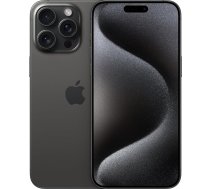Apple iPhone 15 Pro Max (256 GB) - Titāna melns (Atjaunots)