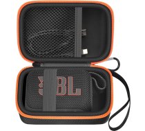 PДЃrnД“sДЃЕЎanas futrДЃlis saderД«gs ar JBL Go 4 - pДЃrnД“sДЃjamu Bluetooth skaДјruni Pro Sound, arД« Go 3/Go3 Eco/Go2 Е«densizturД«gam mini bezvadu skaДјrunim - tikai futrДЃlis (melns)
