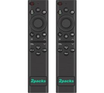 Samsung TV tālvadības pults, kas saderīga ar Samsung Crystal QLED OLED izliektajiem HDTV 4/8K UHD izliektajiem televizoriem ar izliektu rāmi (2 gabali)