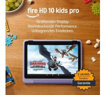 Amazon Fire HD 10 Kids Pro planšetdators (jaunākās paaudzes) | 6-12 gadi, 10" lielisks ekrāns, ilgs akumulatora darbības laiks, vecāku kontrole, plāns apvalks, izlaide 2023. gadā, 32 GB, Happy Day
