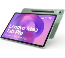 Lenovo Idea Tab Pro 12,7" planšetdators 3K (MediaTek Dimensity 8300, 8GB RAM, 256GB UFS 4.0, 144Hz, Wi-Fi 6E, Bluetooth 5.3, Android 14) - Zaļš + pildspalva ar pildspalvu