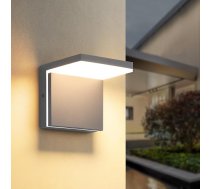 LED sienas lampas āra iekštelpās 12 W āra gaisma IP54 ūdensizturīgs alumīnija moderns sienas lampas 3000 K silti balta āra sienas lampas āra sienas lampas āra sienas lampas āra sienas lampas āra sienas lampas patio ieejas dārzam