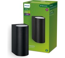 Philips āra sienas gaisma Nightingale Up / Down 2x Max. 35 W Spuldzes nav iekļautas IP44 Mitrumizturīgs melns