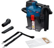 Bosch PRO 18V sistēmas bezvadu putekļsūcējs GAS18V-6LS (komplektā ietilpst elastīgā caurule, leņķveida uzgalis, spraugu uzgalis, grīdas uzgalis, PT adapteris, sūcējcaurules, flīsa maiss)