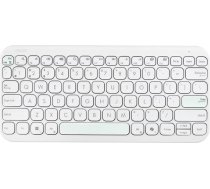 Tastatūra marshmallow kw100 bt5.0le/iridescent white