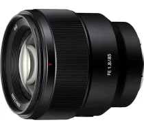Sony SEL-85F18 portretu objektīvs.