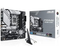 ASUS Prime B760M-A WiFi pamatplate Socket Intel LGA 1700 (Intel B760, mATX, DDR5 atmiņa, PCIe 4.0, 2x M.2, WiFi 6, Aura Sync)