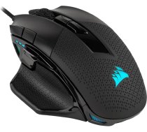 CORSAIR NIGHTSWORD RGB Wired Tunable FPS/MOBA Gaming Mouse - 18 000 DPI - 10 programmējamas pogas - Svaru sistēma - iCUE saderīga - PC, Mac, PS5, PS4, Xbox - Melna