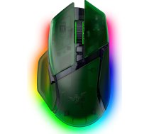 Razer Basilisk V3 Pro 35K Phantom Green Edition - regulējama bezvadu ergonomiska RGB spēļu pele - optiskais 35K DPI sensors (4 virzienu ritināšanas ritenītis, 13 pielāgojamas pogas) Phantom Green
