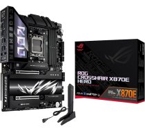 ASUS ROG Crosshair X870E Hero AMD X870E AM5 ATX, Advanced AI PC Ready, 18+2+2+2 barošanas pakāpes, DDR5, PCIe 5.0, 5X M.2, Wi-Fi 7, USB4, AI overclocking, Core Flex, PCIe slots Q-Release Slim