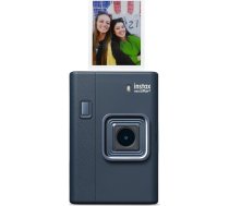 FUJIFILM instax mini LiPlay+ Hybrid Instant Camera, pusnakts zils