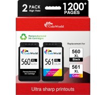 PG-560XL CL-561XL daudzpaku PG-560XL CL-561XL drukas tintes kasetne ar augstu izšķirtspēju priekš Canon Pixma TS5350 TS5351 TS5352 TS5353 TS7450 TS7451 TS5351i TS5350a TS7450i TS7450i TS7450i 7451i