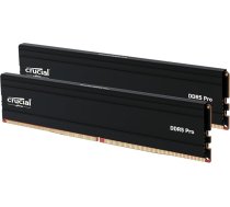 Crucial Pro RAM 48 GB komplekts (2 x 24 GB) DDR5 6000 MHz (vai 5600 MHz, vai 5200 MHz, vai 5200 MHz, vai 4800 MHz) galddatora atmiņa CP2K24G60C48U5