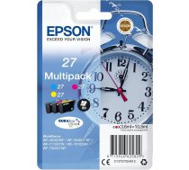 Epson oriģinālie modinātāji 27 tintes kasetnes - WF-3620DWF WF-3640DTWF WF-7110DTWF WF-7620DTWF WF-7610DWF WF-7720DTWF WF-7720DTWF WF-7715DWF WF-7710DWF WF-7210DTWW