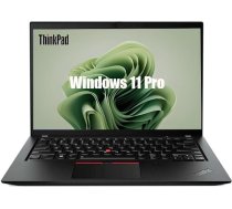 Lenovo ThinkPad T490s biznesa klēpjdators, 14 collu FHD (1920x1080), Intel Core i7-8665U, 16 GB RAM, 512 GB SSD, QWERTY tastatūra, Windows 11 Pro (atjaunots)