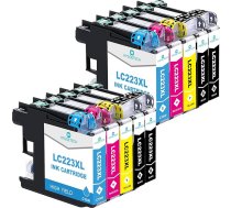 LC223XL kasetnes ir saderīgas ar Brother LC223 LC223XL kasetnes printeriem Brother DCP-J4120DW, MFC-J4420DW, MFC-J4420DW, MFC-J4620DW, MFC-J4625DW, MFC-J5320DW, MFC-J5620DW, MFC-J5625DW, MFC-J5720DW