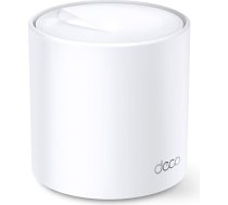 TP-Link Deco X20 Mesh WLAN komplekts (1 komplekts), Wi-Fi 6 AX1800 Dual Band maršrutētājs un retranslators, 2 x gigabitu pieslēgvietas, papildu ierīce, ieteicams mājokļiem ar 1-2 guļamistabām, visaptveroša jauniešu aizsardzība, WPA3