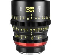 Meke 85mm T2.1 pilna kadra platleņķa objektīvs ar manuālu fokusēšanu Canon EF montāžai un kinokamerām ZCAM E2-F6, E2-F8, Canon EOS C500 Mark II un S35 EOS C100 Mark II, EOS C200, Zcam E2-S6 6K