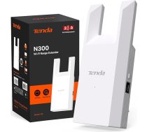 Tenda WiFi pastiprinātājs Repeater A9, 300Mbps, Ethernet ports 10/100Mbps, pārklājums līdz 120m², WPS, AP režīms, saderīgs ar FritzBox, viegla uzstādīšana, atbalsta IPv6
