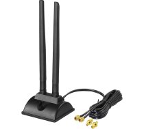 Bingfu 4G LTE antena SMA TS9 6dBi Magnētiskā bāzes MIMO tīkla antenas signāla pastiprinātājs Telekom, Vodafone, O2, E-Plus LTE CPE platjoslas bezvadu maršrutētājs Cellular Gateway Modem Huawei maršrutētājs