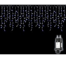 Salcar 5 m LED Icicle Fairy Lights āra iekštelpu gaismas aizkaru logu Ziemassvētku apgaismojums Power 31 V ar 8 apgaismojuma režīmiem un atmiņas funkciju zils/balts